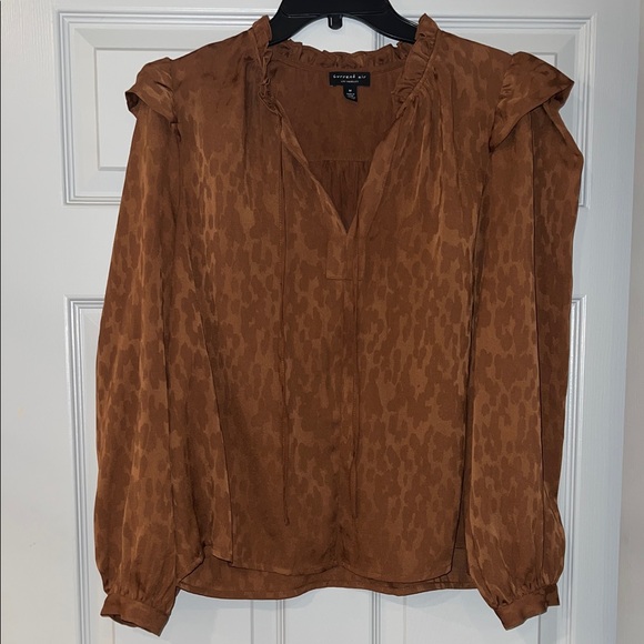 Current Air Rust Patterned Blouse - Picture 1 of 3